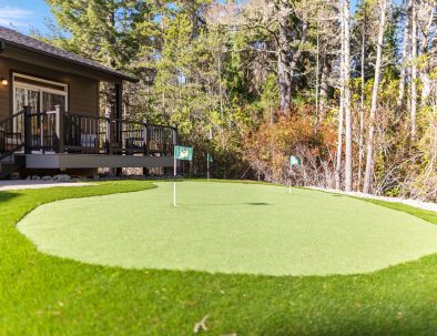 Outdoor recreation area at Bandon Dunes rental house
